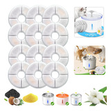 Kit 12 Circular Filtro Para Bebedouro Gato Animus Healthy