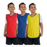 Kit 12 Colete De Futebol Infantil Simples-idade 10 A 15 Anos