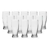 Kit 12 Copo Chopp Transparente 300ml Taça Tulipa Bar Cerveja