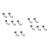 Kit 12 Gancho Pendurar Bicicleta Parede Suporte Bike Prédio