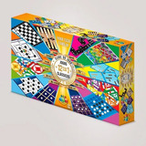 Kit 12 Jogos De Tabuleiro Clássico Infantil Adulto Família