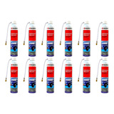 Kit 12x Reparador Pneu Furado Spray Instantâneo Wurth 