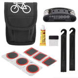 Kit 13 Ferramentas Bike Ciclismo Espátula Remendo Canivete