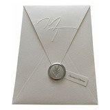 Kit 130 Envelopes Bico Com Relevo Pers+lacres De Cera Padrão