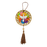 Kit 14 Mandala Divino Espírito Santo Resina Portaparede Flor