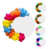Kit 140 Balões Bexiga Arco Decoração Festa Aniversário Temas