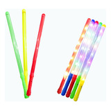 Kit 15 Bastão Led Plástico Pisca Luz Festas Neon Casamentos