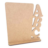 Kit 15 Display Lembrancinha Escolar Foto Abc 10x15 Mdf Cru