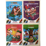 Kit 15 Revistas Turma Da Mônica P/ Pintar E Colorir