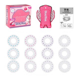 Kit 180 Gems Bling Conjunto De Luxo Toy Makeup Play Hair Sti