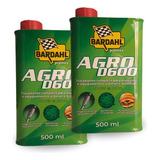 Kit 2 Agro D-600 P Diesel E Biodiesel 500ml - Promax Bardahl Cor Verde