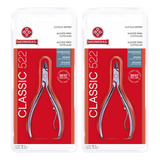 Kit 2 Alicates De Cutícula Classic 522 Mundial Profissional