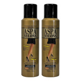 Kit 2 Aspa Nylons Spray Make Perna Escolha Tonalidade 150ml