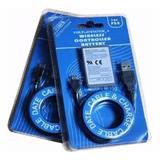 Kit 2 Bateria Controle Playstation 4 Ps4 Dualshock 2000mah