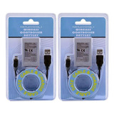 Kit 2 Baterias Recarregáveis Ps3 + Cabo Usb - 1800mah