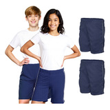 Kit 2 Bermuda Helanca Juvenil