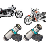 Kit 2 Bico Injetor Harley Davidson Moto V-rod Vrsc Iwp063