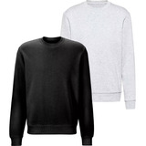 Kit 2 Blusa Moletom Hugo Jobs Premium Careca Lisa Lançamento