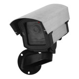 Kit 2 Câmera Falsa Fake Segurança Led Bivolt Infravermelho