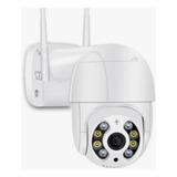 Kit 2 Câmera Ip Wifi Dome Rotativa Visão Noturna A8 Cor Branco