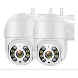 Kit 2 Cameras Ip Wifi Externa Yoosee Visão Noturna Colorida