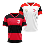 Kit 2 Camisas Flamengo Zico Libertadores E Mundial 1981