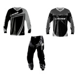 Kit 2 Camisas Motocross Trilha + 1 Calça Pro Tork Barato