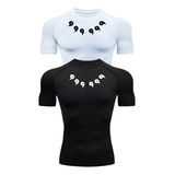 Kit 2 Camiseta Compressao Academia Naruto Seis Caminhos
