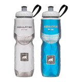 Kit 2 Caramanholas Polar Bottle Branca + Azul 710ml