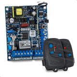 Kit 2 Controles Remoto Peccinin + Central Placa Motor Portão