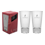Kit 2 Copos P Whisky Johnnie Walker Long Drink 450ml Oficial