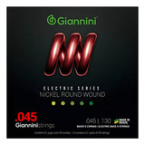 Kit 2 Cordas P/baixo Giannini Geebrs5 Pesado 0.045