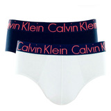 Kit 2 Cuecas Calvin Klein Brief Cotton Anatômica C11.03 Top