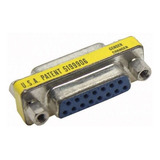 Kit 2 Emenda Femea Db15 X Db15 2 Fileiras