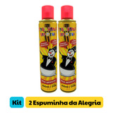 Kit 2 Espumas De Carnaval Para Festas Neve Artificial Full 