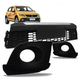 Kit 2 Grade Moldura Milha+1 Central Gol Rallye G5 2010 11 12