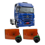 Kit 2 Lanternas Seta Lateral Lado Direito Actros