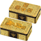 Kit 2 Lata Yugioh 2021 E 2022 Deuses Do Farao Card Portugues