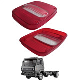 Kit 2 Lente Lanterna Traseira Vermelha Vw Delivery 8150/9150