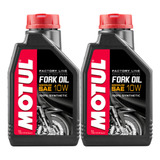 Kit 2 Litros Óleo Bengala Motul Fork Oil Factory Line 10w