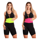 Kit 2 Macaquinho Feminino Fitness Academia Legging - Im07
