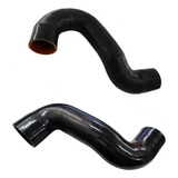 Kit 2 Mangueiras Intercooler Amarok 2.0 16v Turbo 2010/ Sil.