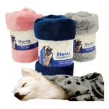 Kit 2 Mantas Soft Cobertor Pet Cachorro Gato Mantas Mantinha Cor Kit 2 - Fêmea