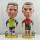 Kit 2 Mini Craques Cristiano Ronaldo Clube E Seleção Futebol