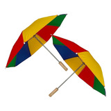 Kit 2 Mini Guarda Chuva De Frevo Sombrinha Festa Carnaval