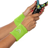Kit 2 Munhequeiras De Pulso Fitness Verde Alma Genius