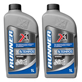 Kit 2 Óleo Moto 4t 20w50 Alta Quilometragem Bom E Barato 