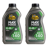 Kit 2 Óleo P/ Transmissão Bardahl 140 Gl5 G-o 85w140 1l