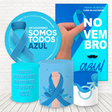 Kit 2 Painéis E Capas Cilindros Meses De Conscientização