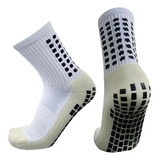 Kit 2 Pares Meia Futebol Antiderrapante Esportiva Cano Alto